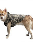 US Army Packable Dog Raincoat - Camo