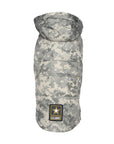 US Army Packable Dog Raincoat - Camo