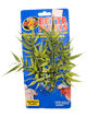 A packaged decorative plastic plant labeled as ZooMed - Betta Plant - Bamboo Plant, featuring green bamboo-style leaves. It is designed for use in Betta fish tanks and includes a suction cup for easy attachment. The packaging showcases an image of a Betta fish.