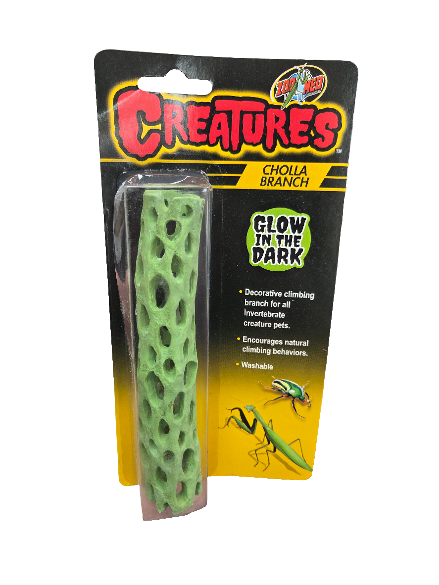 Zoo Med - Cholla Branch Decor - glow in the dark
