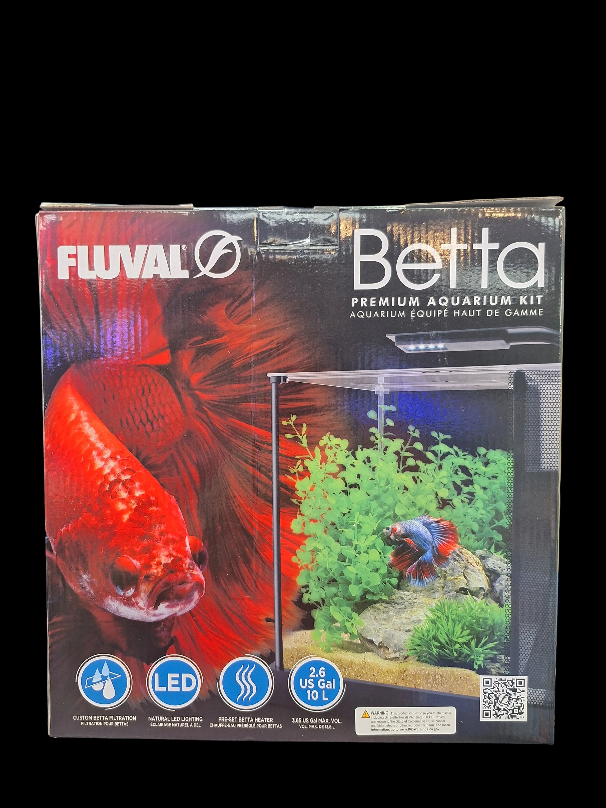 Fluval - Betta Aquarium Kit - 2.6 gal