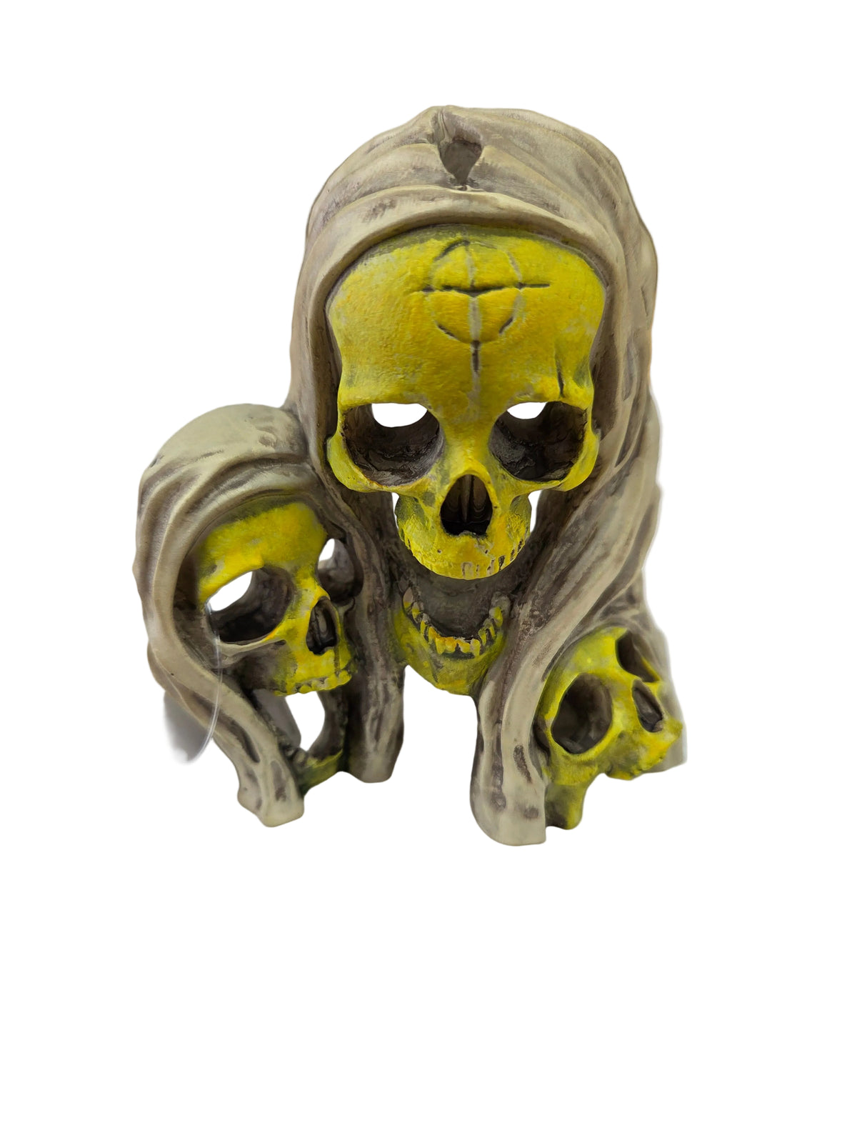 Aquatop - Glowing Skull Trio Aquarium Decor