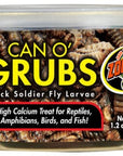 Zoo Med - Can O' Grubs/Black Soldier Fly Larvae 1.2oz