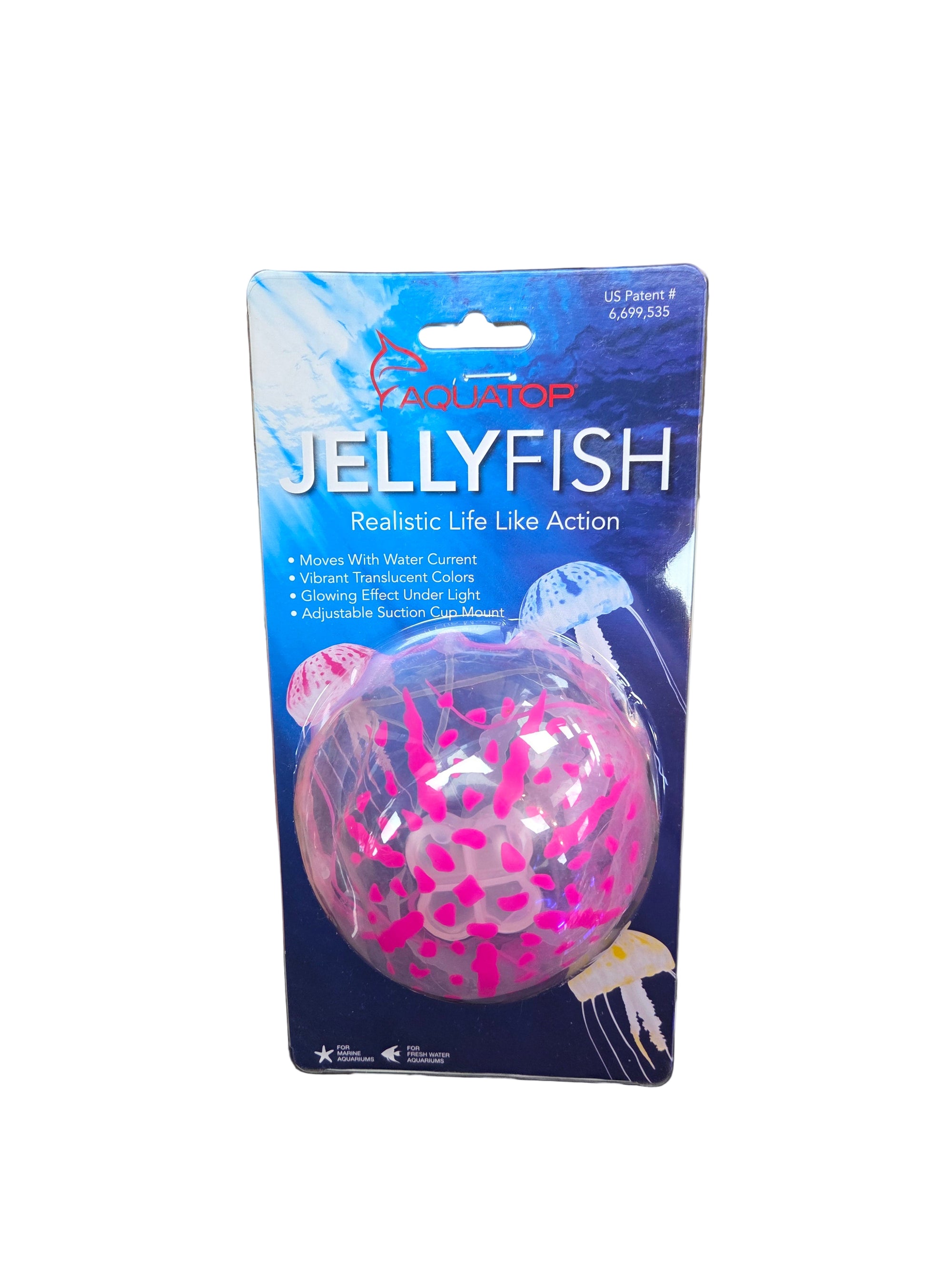 Aquatop - Pink Jellyfish Decor - Large