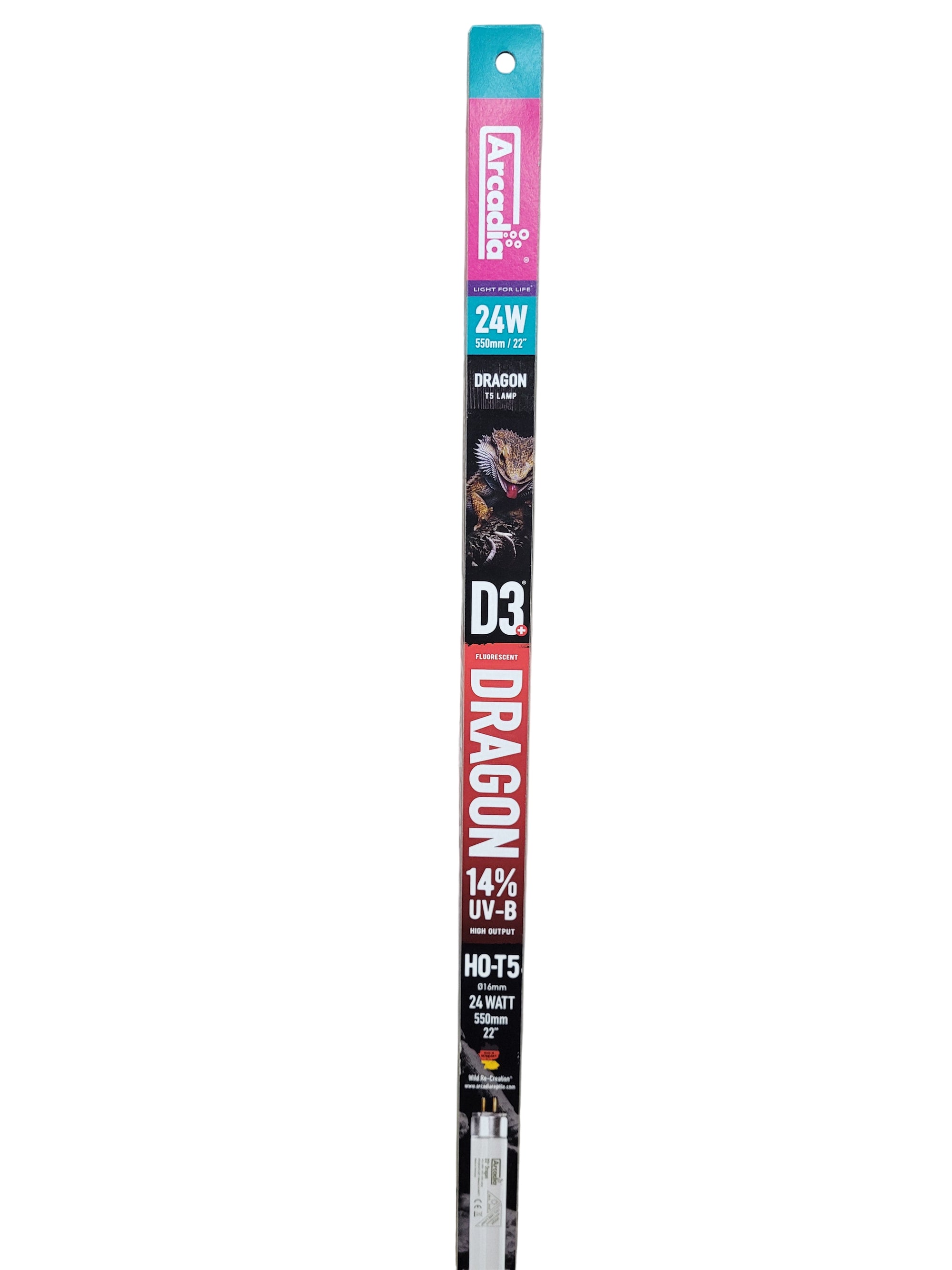 Arcadia - 24w 22" Dragon HO-T5 Bulb 14% UV-B