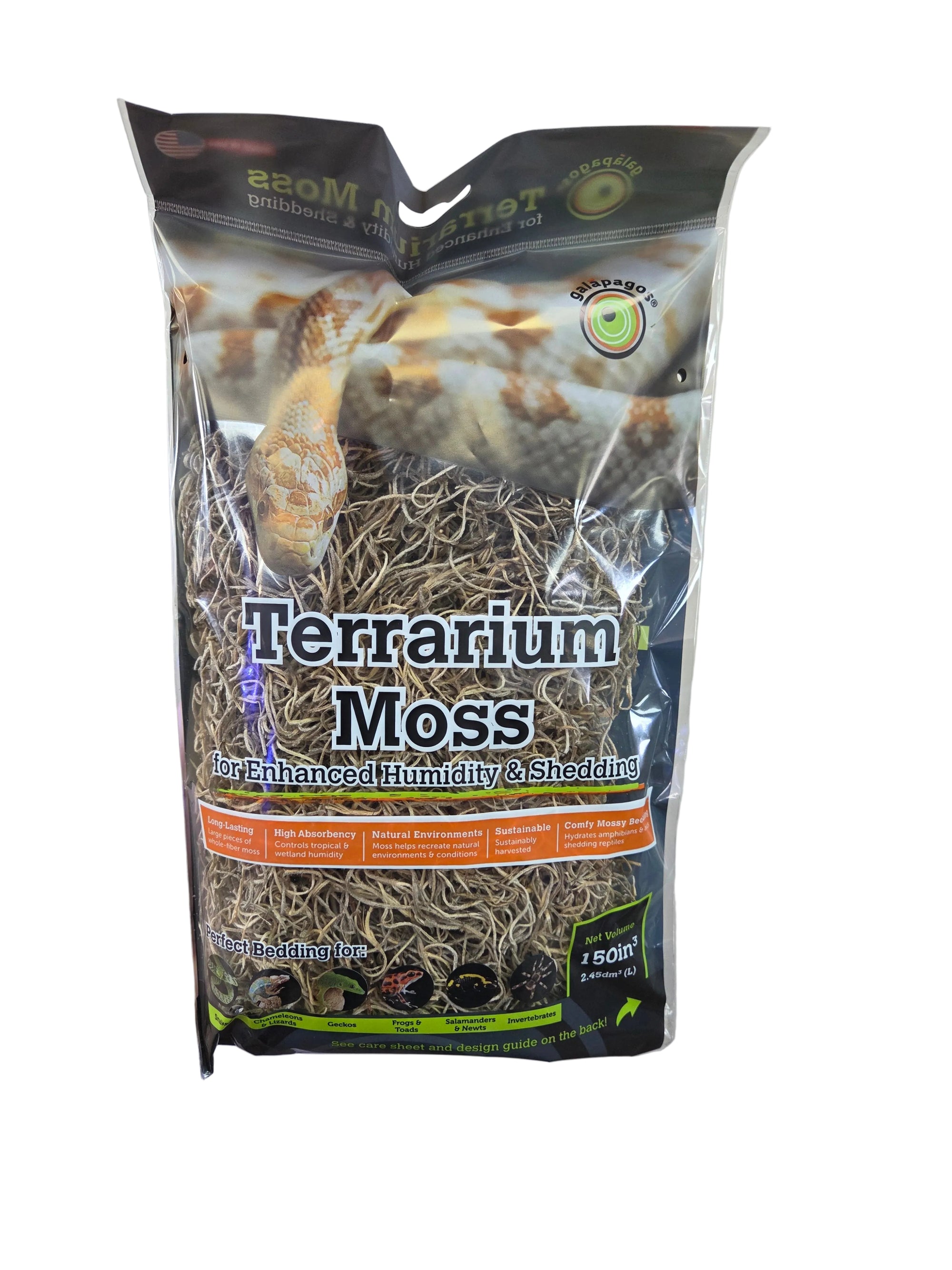 Galapagos - Spanish Moss - 150 cubic inches