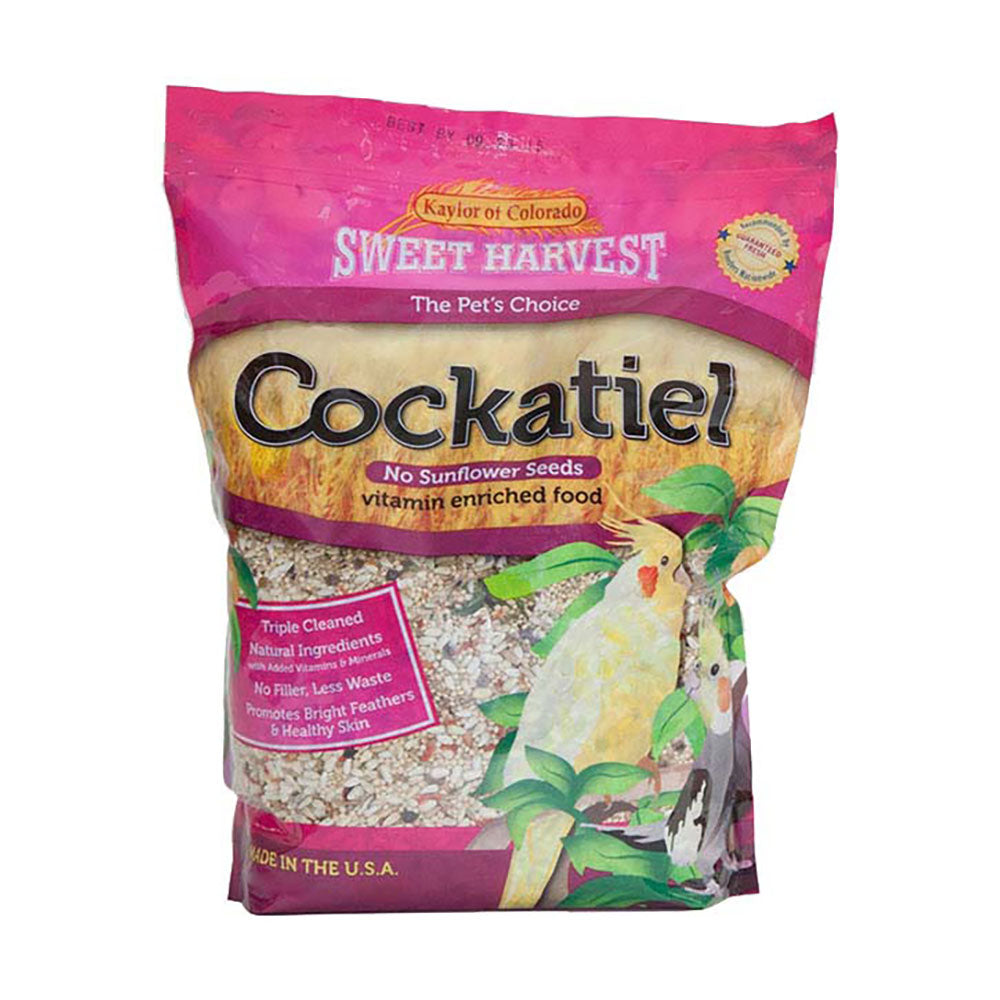 Kaylor of Colorado - Sweet Harvest Cockatiel Food - No Sunflower Seeds