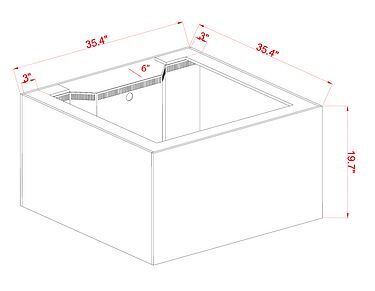 Innovative Marine - INT 112 Gallon Lagoon Aquarium Complete Reef System (Made to Order)