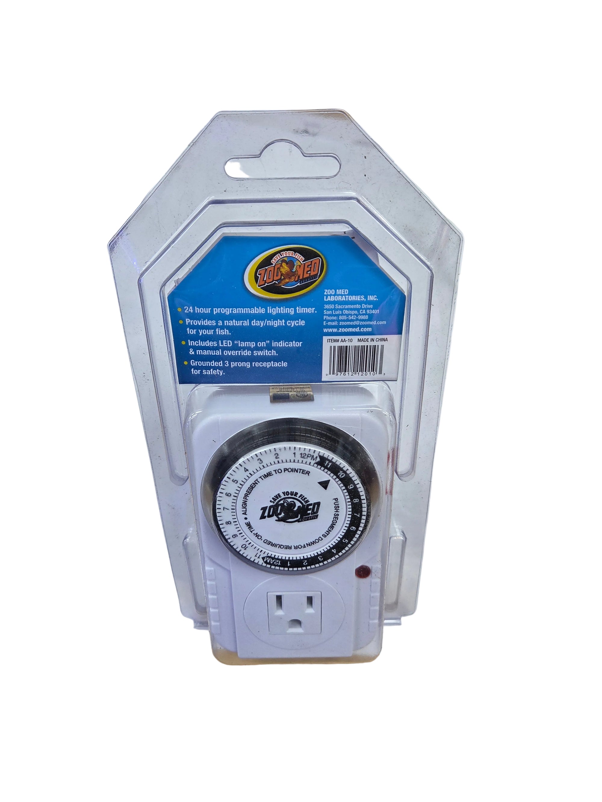 Zoo Med - Aquasun Aquarium Timer - single outlet