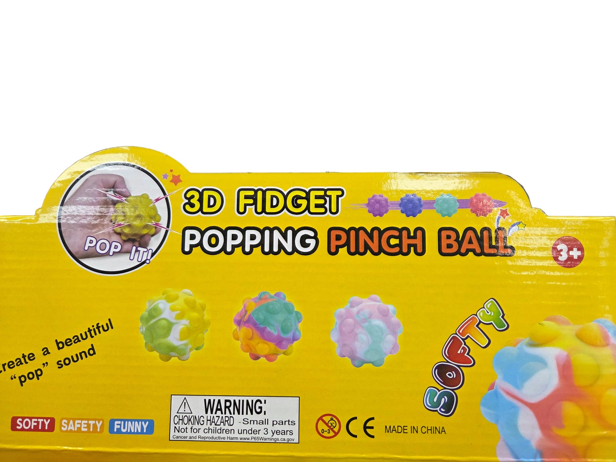 3D Fidget - Popping - Pinch - Ball
