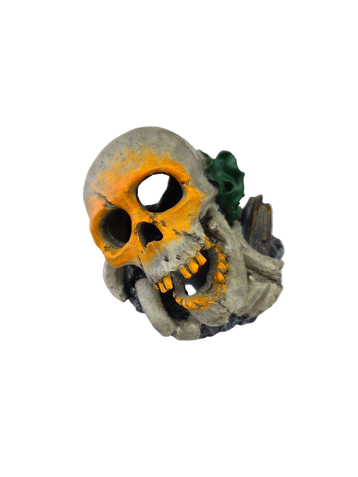 Aquatop - Glowing Skull Aquarium Decor