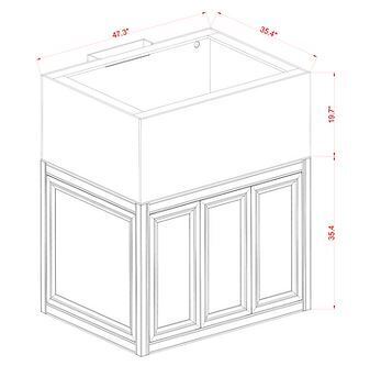 Innovative Marine - EXT 150 Gallon Lagoon Aquarium Complete Reef System (Made to Order)