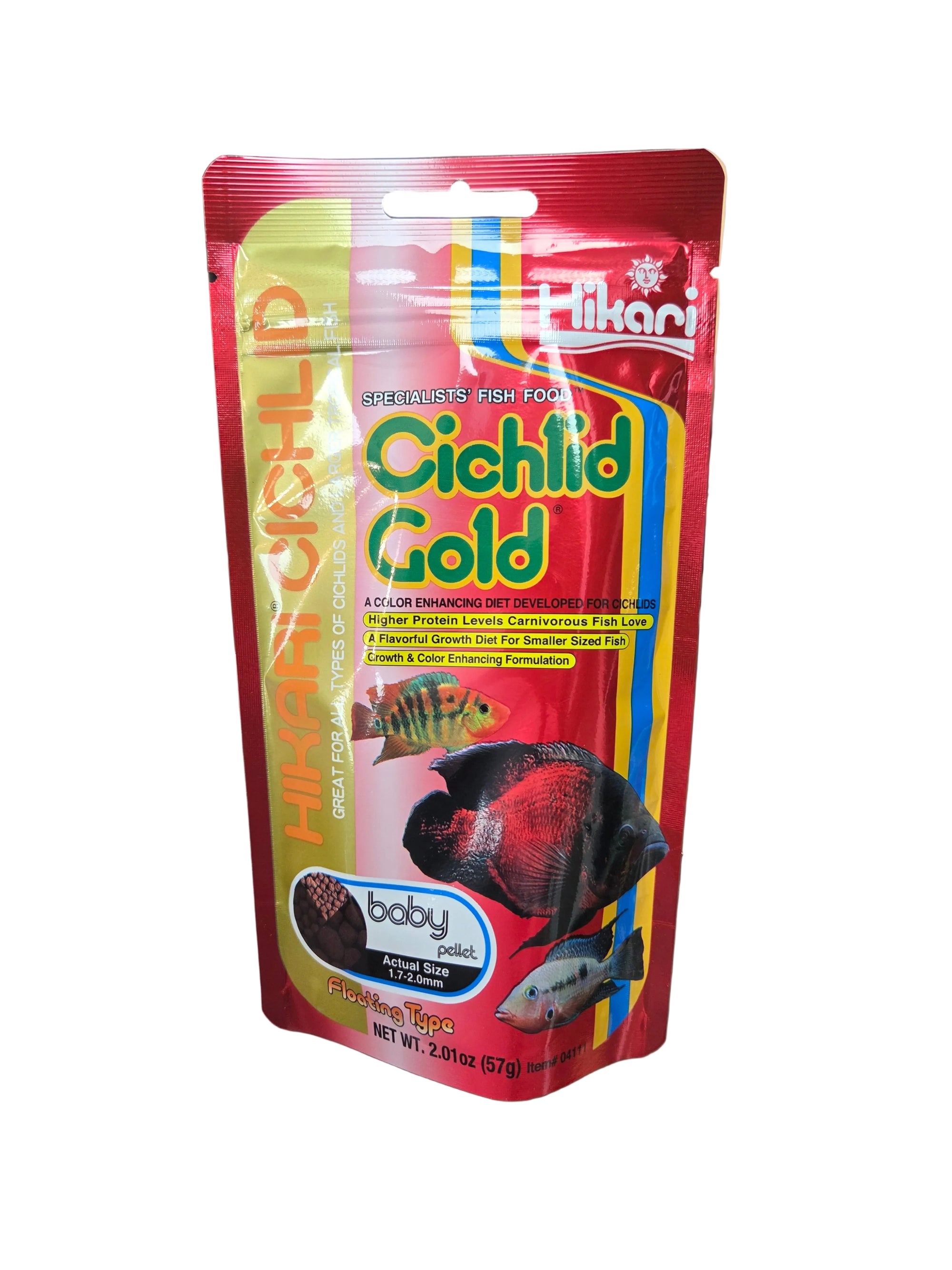 Hikari - Cichlid Gold Baby Floating Pellet - 2.01oz