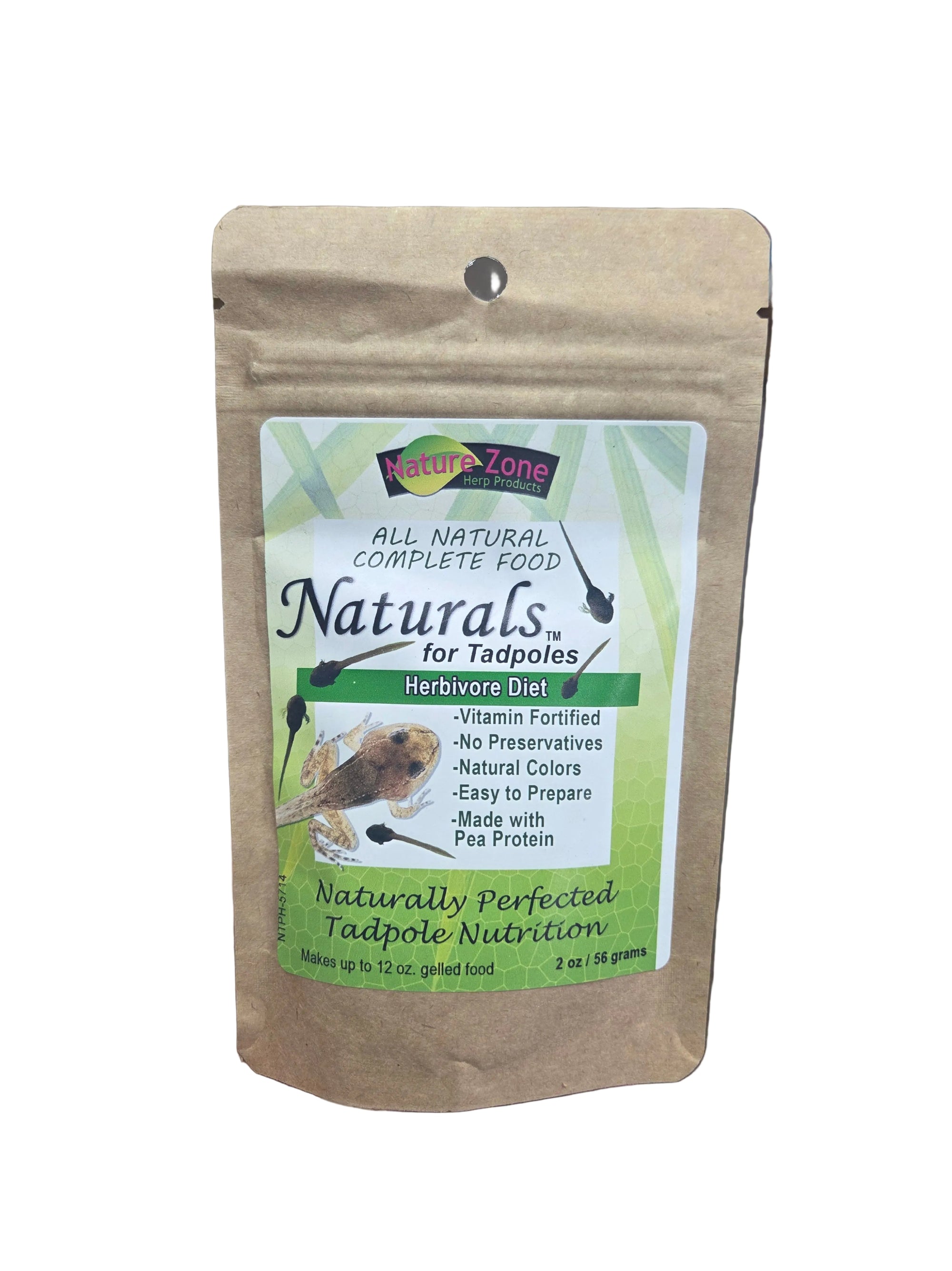 Nature Zone - Complete Natural Tadpole Food - 2oz