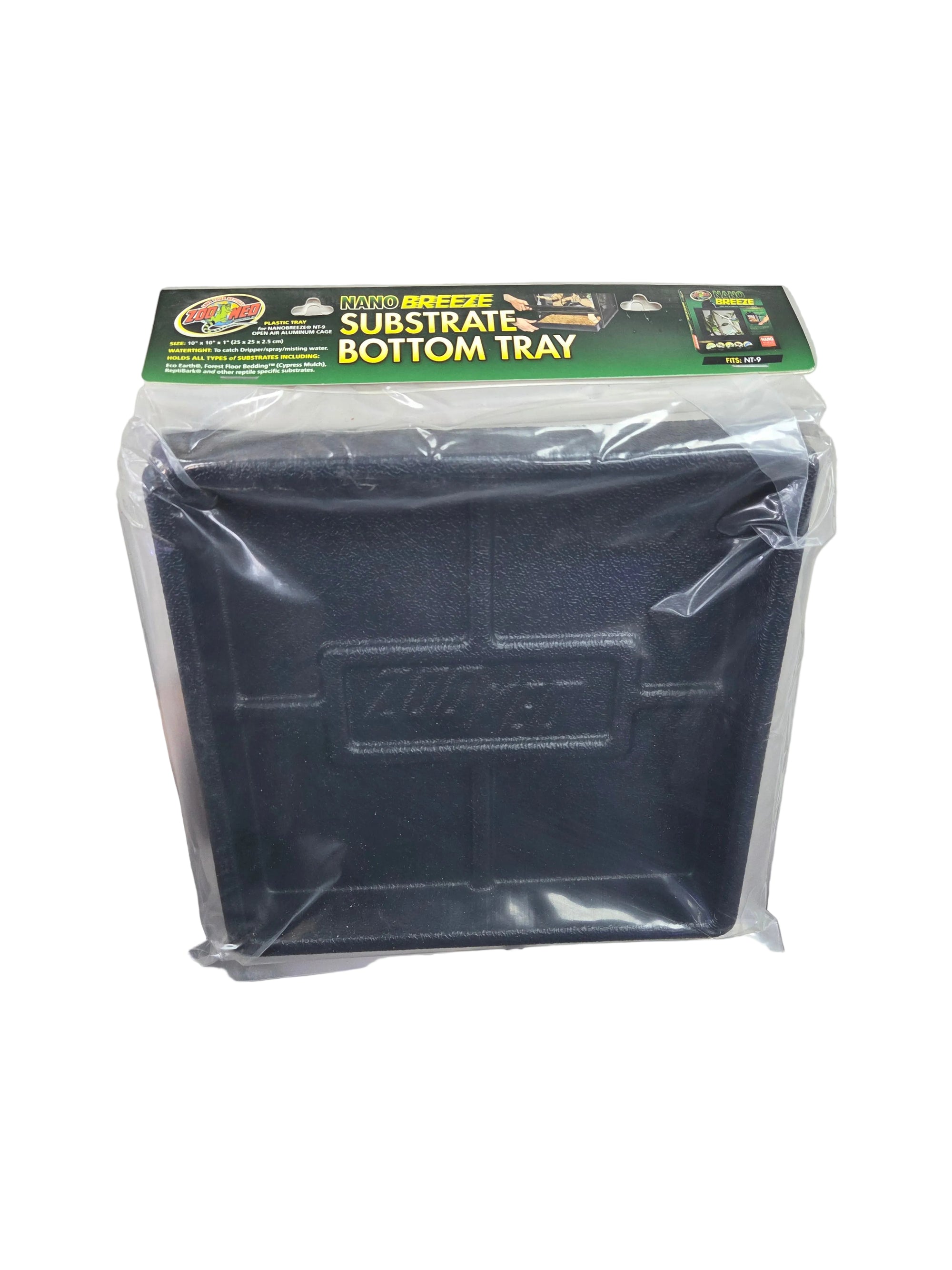 Zoo Med - Reptibreeze Substrate Bottom Tray - fits LED DELUXE cages 18"×18