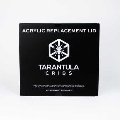 Tarantula Cribs - Exo Terra Replacement LID 8"x8"