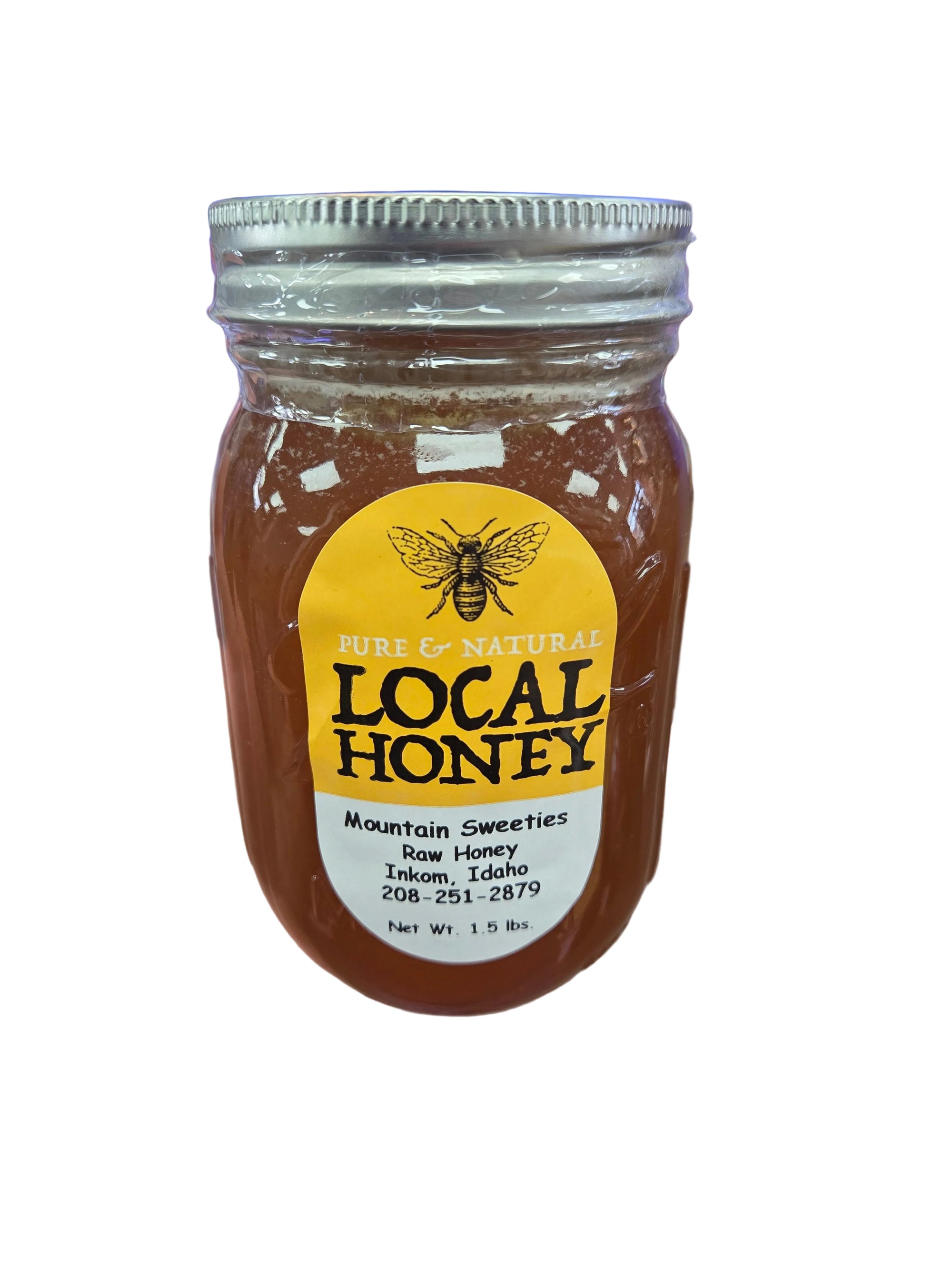 Mountain Sweeties - Local Honey - 1.5lb Jar