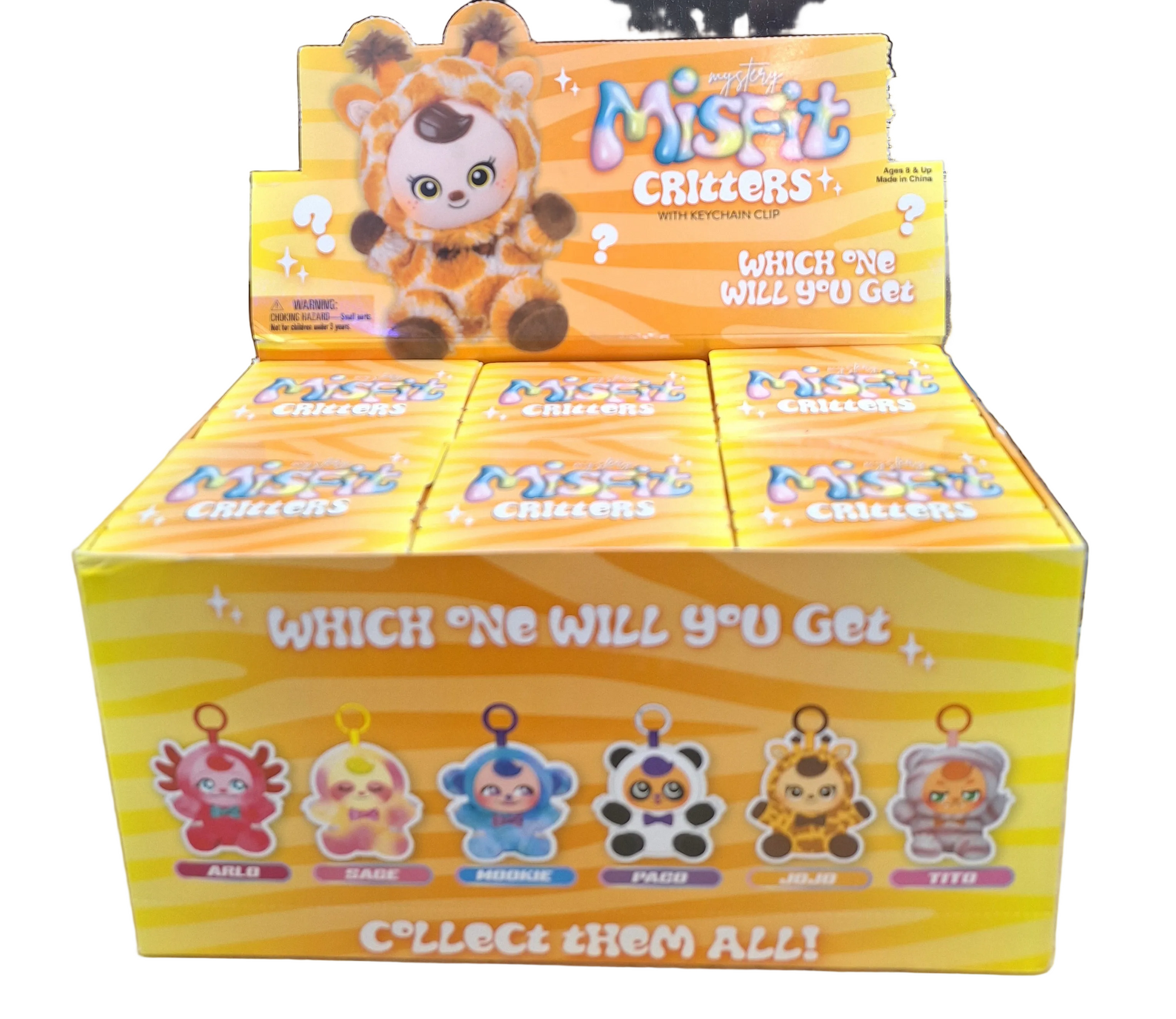 Mystery - Misfit - Critters - Keychain