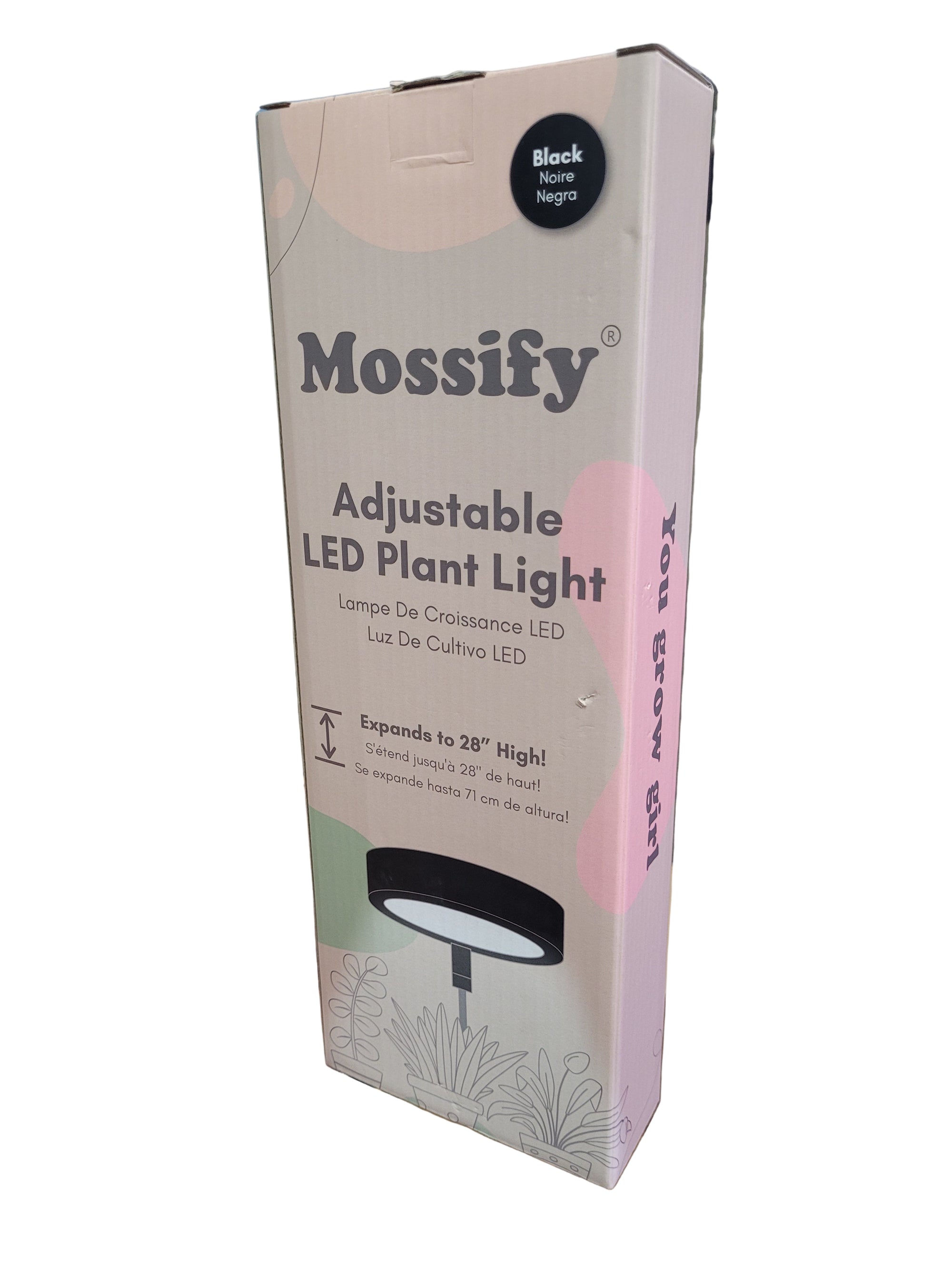 Mossify - Adjustable LED Plant Light - Black