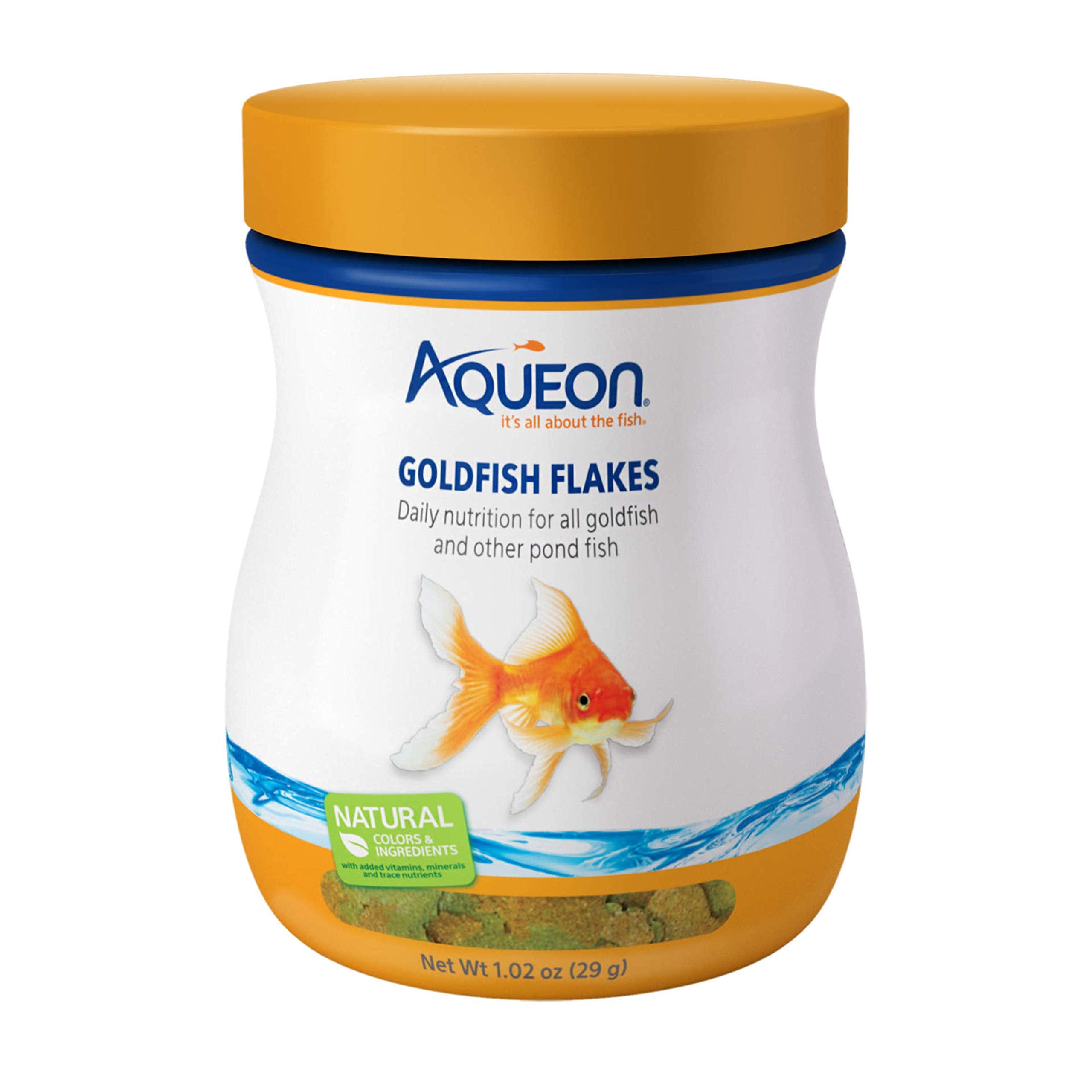 Aqueon - Goldfish Flakes 1.02 Oz – Aquatic Oasis Reefing