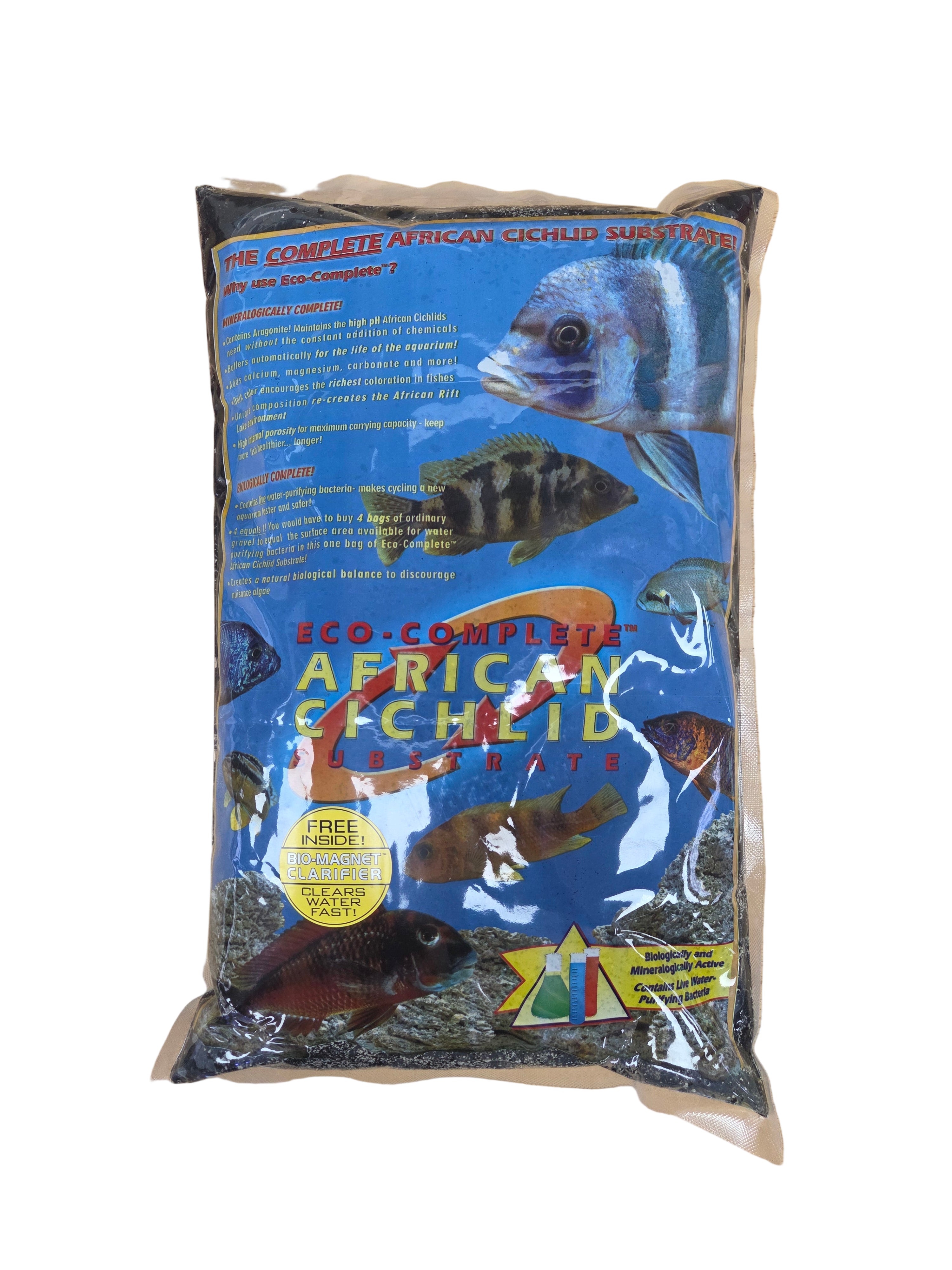 Caribsea - Eco-complete African Cichlid Substrate - Black 20lbs ...