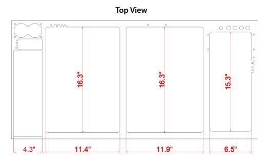 Innovative Marine - EXT 150 Gallon Lagoon Aquarium Complete Reef System (Made to Order)