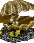 GloFish - Clam with Pearl Ornament
