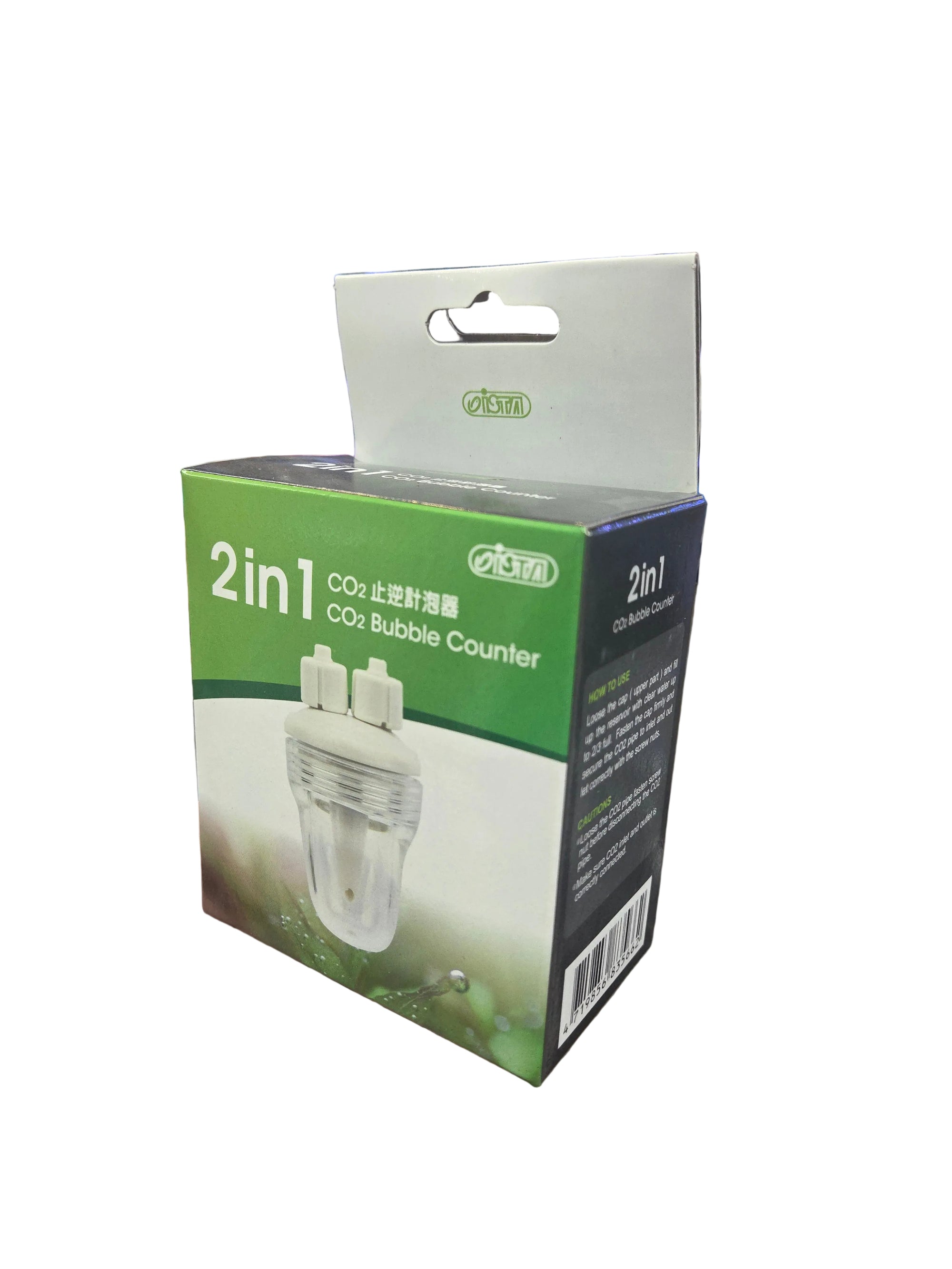 2 in 1 CO2 Bubble Counter &amp; Check Valve