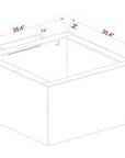 Innovative Marine - EXT 112 Gallon Lagoon Aquarium -  Complete Reef System (Made to Order)