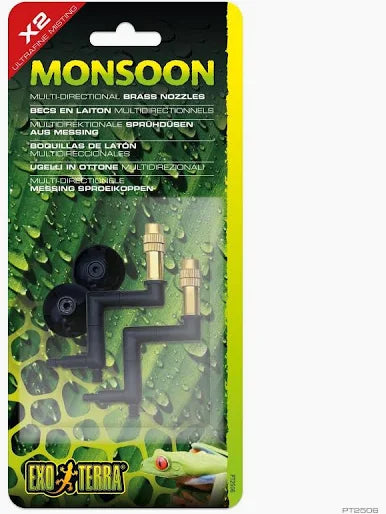 Exo Terra - Monsoon - Multi directional brass nozzles